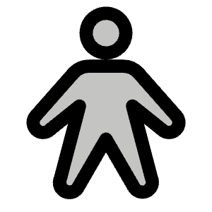 Person Duotone Icon from Phosphor Duotone Set