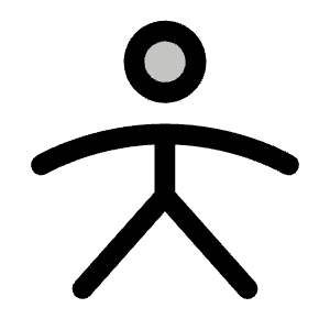 Person Simple Duotone Icon from Phosphor Duotone Set