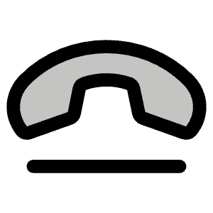 Phone Disconnect Duotone Icon from Phosphor Duotone Set