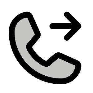 Phone Transfer Duotone Icon from Phosphor Duotone Set