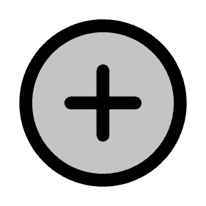 Plus Circle Duotone Icon from Phosphor Duotone Set