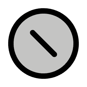 Prohibit Inset Duotone Icon from Phosphor Duotone Set