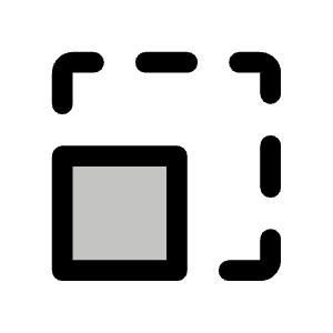 Resize Duotone Icon from Phosphor Duotone Set