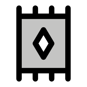 Rug Duotone Icon from Phosphor Duotone Set