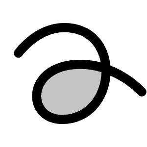 Scribble Loop Duotone Icon from Phosphor Duotone Set