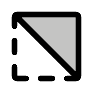 Selection Inverse Duotone Icon from Phosphor Duotone Set