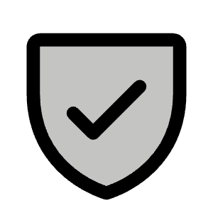 Shield Check Duotone Icon from Phosphor Duotone Set