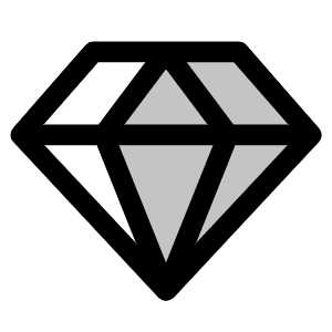 Sketch Logo Duotone Icon from Phosphor Duotone Set