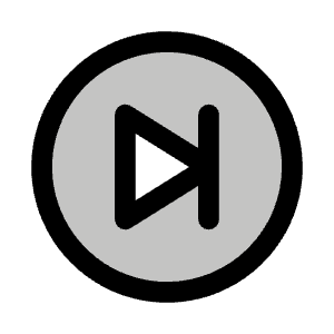 Skip Forward Circle Duotone Icon from Phosphor Duotone Set