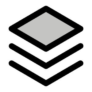 Stack Duotone Icon from Phosphor Duotone Set