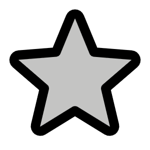 Star Duotone Icon from Phosphor Duotone Set