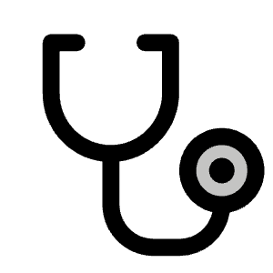 Stethoscope Duotone Icon from Phosphor Duotone Set