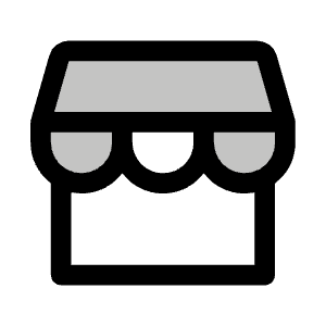 Storefront Duotone Icon from Phosphor Duotone Set