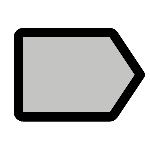 Tag Simple Duotone Icon from Phosphor Duotone Set