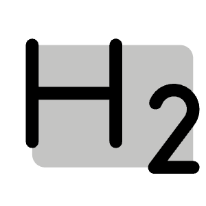 Text H Two Duotone Icon from Phosphor Duotone Set