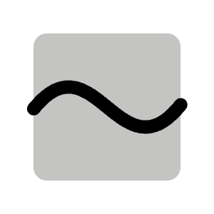 Tilde Duotone Icon from Phosphor Duotone Set