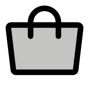 Tote Duotone Icon from Phosphor Duotone Set