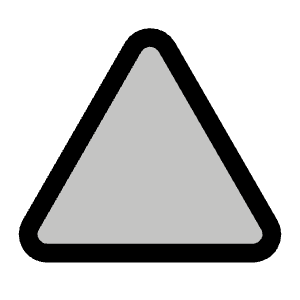 Triangle Duotone Icon from Phosphor Duotone Set
