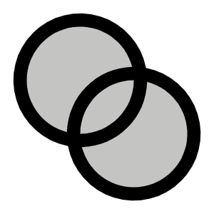 Unite Duotone Icon from Phosphor Duotone Set