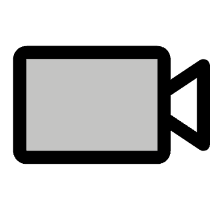 Video Camera Duotone Icon from Phosphor Duotone Set