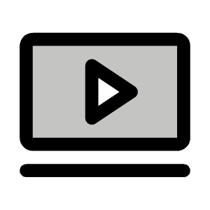 Video Duotone Icon from Phosphor Duotone Set