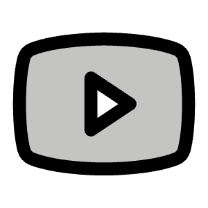 Youtube Logo Duotone Icon from Phosphor Duotone Set