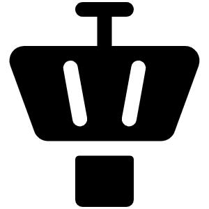 Air Traffic Control Fill Icon from Phosphor Fill Set
