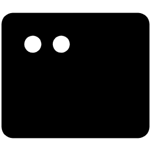 App Window Fill Icon from Phosphor Fill Set