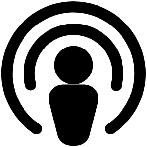 Apple Podcasts Logo Fill Icon from Phosphor Fill Set