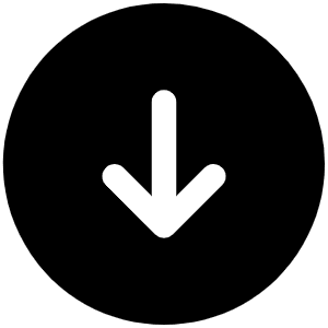 Arrow Circle Down Fill Icon from Phosphor Fill Set