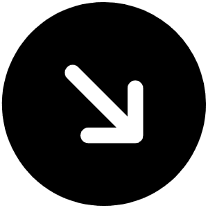Arrow Circle Down Right Fill Icon from Phosphor Fill Set