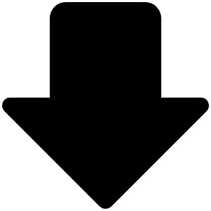 Arrow Fat Down Fill Icon from Phosphor Fill Set