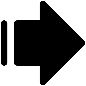 Arrow Fat Line Right Fill Icon from Phosphor Fill Set