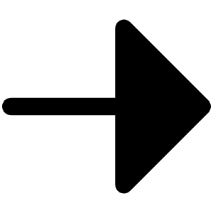 Arrow Right Fill Icon from Phosphor Fill Set