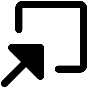 Arrow Square In Fill Icon from Phosphor Fill Set