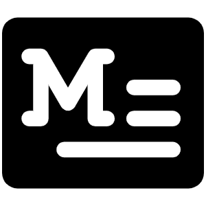 Article Medium Fill Icon from Phosphor Fill Set