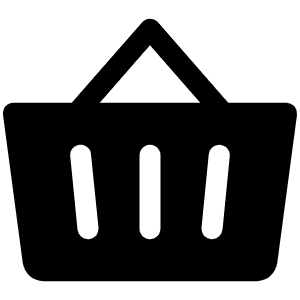 Basket Fill Icon from Phosphor Fill Set