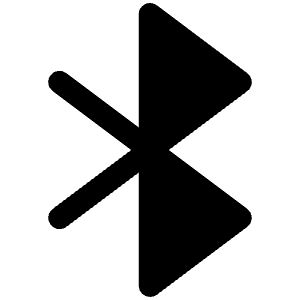 Bluetooth Fill Icon from Phosphor Fill Set