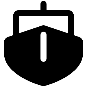 Boat Fill Icon from Phosphor Fill Set