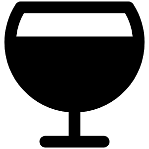 Brandy Fill Icon from Phosphor Fill Set