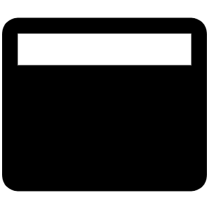 Browser Fill Icon from Phosphor Fill Set