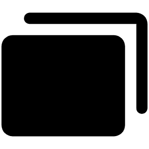 Cards Fill Icon from Phosphor Fill Set