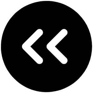 Caret Circle Double Left Fill Icon from Phosphor Fill Set