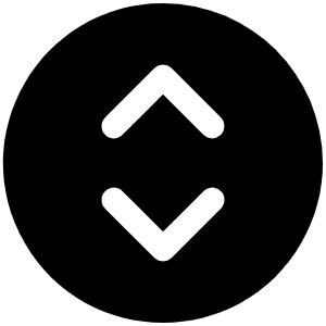 Caret Circle Up Down Fill Icon from Phosphor Fill Set