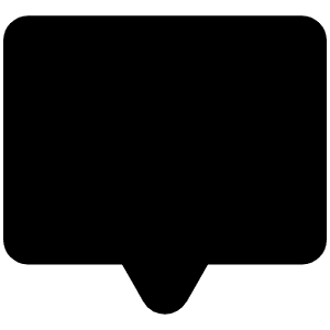 Chat Centered Fill Icon from Phosphor Fill Set