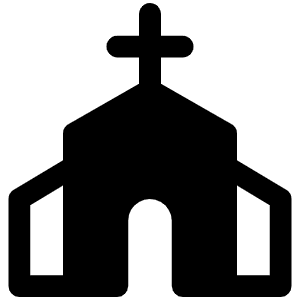 Church Fill Icon from Phosphor Fill Set