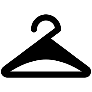 Coat Hanger Fill Icon from Phosphor Fill Set