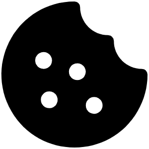Cookie Fill Icon from Phosphor Fill Set