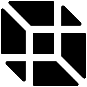 Cube Transparent Fill Icon from Phosphor Fill Set