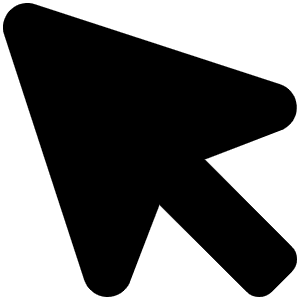Cursor Fill Icon from Phosphor Fill Set